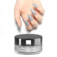 Nailboo Premium Nail Dip Powder Longlasting Dip Nails Use With Nailboo Essential Liquids Gala Gal Silver Glitter Nail Dip Po