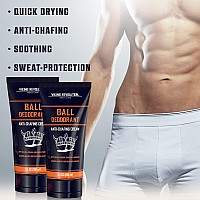 Viking Revolution Balls Deodorant For Men With Aloe Vera And Purslane Groin Deodorant For Men Talc Free Quick Drying Ball Cr