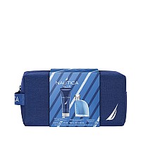 Nautica Blue Gift Set for Men - Eau De Toilette & Wash