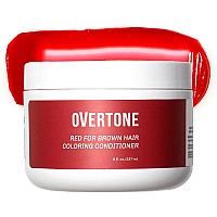 Overtone Haircare Color Depositing Conditioner 8 Oz Semi Permanent Hair Color With Shea Butter Coconut Oil Temporary Hair