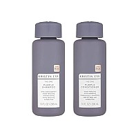 Kristin Ess Hair Purple Shampoo And Conditioner Set For Blonde Brunette Silver Gray Hair Anti Brass Yellow Tones Safe Fo