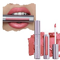 Runway Rogue Pearl Glam Long Wear Shimmer Liquid Lipstick Coralpink Lipstick With Silver And Gold Shimmer Starlet