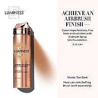 Luminess Silk Airbrush Spray Foundation Full Coverage Foundation Formula Hydrates Moisturizes With Hyaluronic Acid Aloe V