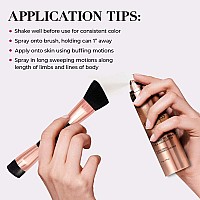 Luminess Silk Airbrush Spray Foundation Full Coverage Foundation Formula Hydrates Moisturizes With Hyaluronic Acid Aloe V