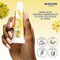 Blossom Scented Moisturizing Lip Gloss Tubes Infused With Real Flowers 03 Fl Oz9Ml Marshmallow