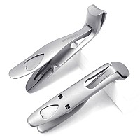 Sg Nekoo Toenail Clippers For Seniors Angled Head Nail Clippers For Thick Toenails Super Sharp Wide Opening Splashproof Finge