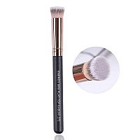 Energy Concealer Brush Mini Flat Top Kabuki Foundation Brush Under Eye Synthetic Bristles For Under Eye Concealingblendingsett