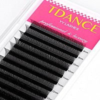 Tdance Yy Lash Extensions D Curl 005Mm Thickness Volume Extension 4D Fans 8Mm Yy Lashes Long Lasting Easy Application Lashes Pr