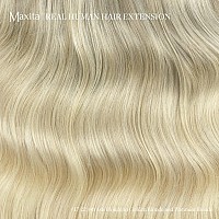 Maxita Hair Extensions Real Human Hair 150G 7Pcs Balayage Ash Blonde To Golden Blonde And Platinum Blonde 22 Inch Seamless Cli