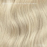 Maxita Hair Extensions Real Human Hair Platinum Blonde 7Pcs 130G 16 Inch Seamless Clip In Hair Extensions Human Hair Remy Clip