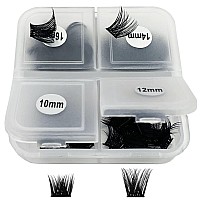 D Curl Diy Eyelash Extension Ninglash Bw06 Lashes 96 Pcs Individual Lash Extensions Soft Natural Lightweight 10121416Mm Mix