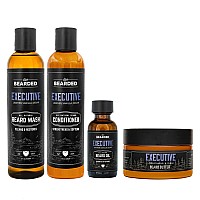 Live Bearded Complete Beard Grooming Kit Made In The Usa With Allnatural Ingredients Beard Wash Conditioner Beard Butter