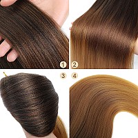 Ombre Prestretched Braiding Hair Silky Braid Hair Extensions Itch Free Crochet Twist Hair Braids Yaki Texture Original Braidi