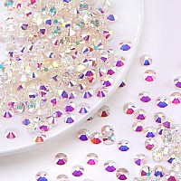 Novani Rhinestones 3000Pcs Flatback Crystal Round Loose Gemstones Glass Rhinestones For Crafts Makeup Nail Art Clothes Shoes Diy