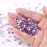 Novani Rhinestones 3000Pcs Flatback Crystal Round Loose Gemstones Glass Rhinestones For Crafts Makeup Nail Art Clothes Shoes Diy