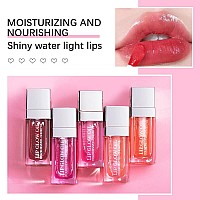 Glow Lip Oil Plumping Lip Gloss Hydrating Lip Care Nonsticky Big Brush Head Korean Lip Tint Primer Glitter Shine Lipgloss Cher