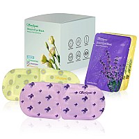 Serfeymi 10PCS Steam Eye Masks Relief Eye Fatigue,Hot Compress Self Heating Warm Eye Mask,Disposable Eye SPA Heated Eye Mask for Dry Eyes Dark Circles Tired Eyes -Lavender(5PCS)+ Chamomile(5PCS)