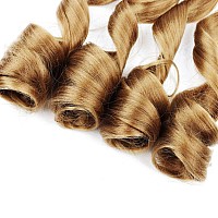 Lmzim French Curl Braiding Hair 22 Inch Bouncy Braiding Hair 9 Pack French Curles Synthetic Hair Extensions French Curly Braidin