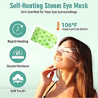 Serfeymi 10 Packs Steam Eye Masks Relief Eye Fatigue, Eye Patch Warm Eye Mask, Hot Compress Disposable Eye SPA Heated Eye Mask for Dry Eyes, Dark Circles, Tired Eyes, Stay Up All Night (Unscented)