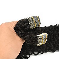 Deep Curly Human Hair Tape In Extensions 16Inch 50G 20Pc Skin Weft Double Sided Natural Black Tape In Hair Extensions For Women