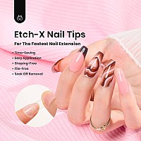 Beetles Gel Nail Tips 504Pcs Coffin Medium Easy Nail Extension Nails Pre Shaped Half Matte Nail Tips Press On Nail Gel Nail Tips