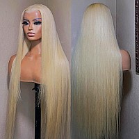 Andria Lace Front Wigs Straight Hair Glueless Lace Wigs Synthetic Long Silk Straight Natural Wig Heat Resistant Fiber Blond Colo