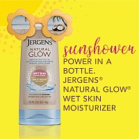 Jergens Natural Glow Wet Skin Inshower Self Tanner Body Lotion Fairmedium Skin Tones Pack Of 2