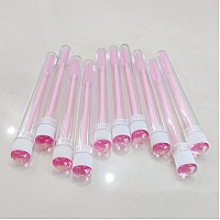 Ilaesh 20 Pcs Lash Brush Eyelash Brushes For Eyelash Extensions Spoolies Cleaning Mascara Wands Tube Diamond Disposable Makeup