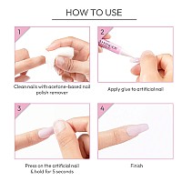 Goldfinger Professional Nail Glue Super Strong Fastdrying Longlasting Easy Application Perfect For Acrylic Presson Nai