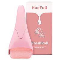 Huefull Ice Roller For Face Ice Face Roller Eye Puffiness Relief Skin Care Reduce Wrinkles Face Massager Roller Gifts For W