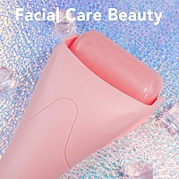 Huefull Ice Roller For Face Ice Face Roller Eye Puffiness Relief Skin Care Reduce Wrinkles Face Massager Roller Gifts For W