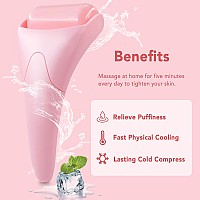 Huefull Ice Roller For Face Ice Face Roller Eye Puffiness Relief Skin Care Reduce Wrinkles Face Massager Roller Gifts For W