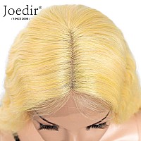 Joedir Lace Front Wigs 38 Super Long Wavy Synthetic Wig 45 Deep Part Hd Transparent Lace With Baby Hair For Women 130 Densit