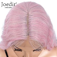 Joedir Lace Front Wigs 38 Super Long Wavy Synthetic Wig 45 Deep Part Hd Transparent Lace With Baby Hair For Women 130 Densit