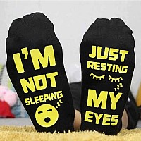 Engmoo Novelty Funny Socks Do Not Disturb Socks Christmas Gift Stocking Stuffers For Teenage Boys Kids Men Women