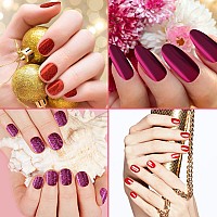 Maitys 336 Pieces 24 Sheets Full Wrap Nail Polish Strips Stickers Selfadhesive Gel Nail Strips Art Decals With Nail File For Wo