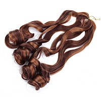 Lmzim French Curls Braiding Hair 22 Inch 9 Pack French Curly Braiding Hair Curl End Synthetic Hair Extensions French Curl Braidi