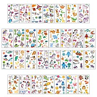 Metker Waterproof Temporary Tattoos 150 Sheets 1700 Different Designs Temporary Tattoo Sheets For Kids Safe For Face And