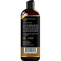 Brooklyn Botany Organic Castor Oil In Plastic Bottle For Hair Growth Eyelashes Eyebrows 100 Pure And Natural Carrier Oil