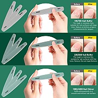 Xifepfr Gel Nail Polish Remover Kit 2 Pack Gel Polish Remover With Liquid Latex Nail Buffer And File Cuticle Tool Magic Gel