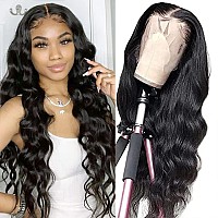 Douyin Body Wave 30 Inch Lace Front Wigs Human Hair Pre Plucked 13X4 Hd Transparent Glueless Lace Front Wigs For Black Women Hum