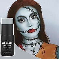 Ccbeauty Light Grey Face Body Paint Stick Grease Gray Face Paints Cream Grayscale Foundation Makeup Waterproof Hypoallergenic