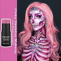 Ccbeauty Hot Pink Face Body Paint Stick Pink Eye Black Sticks For Sports Cream Facepaint Foundation Makeup Face Painting Kit