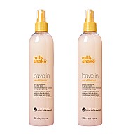 Milkshake Leavein Conditioner Detangler Spray For Natural Curly Or Straight Hair Protects And Hydrates Color Treated And Dr