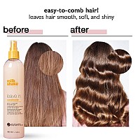 Milkshake Leavein Conditioner Detangler Spray For Natural Curly Or Straight Hair Protects And Hydrates Color Treated And Dr