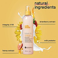 Milkshake Leavein Conditioner Detangler Spray For Natural Curly Or Straight Hair Protects And Hydrates Color Treated And Dr