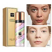 One Step Color Corrector Tricolor Contour Isolation Cream Skin Tone Correcting Brightening Makeup Primer Neutralizing Dark Ci