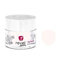 Revel Nail Dip Powder White Dip Powder For Nails Chip Resistant Dip Nail Powder With Vitamin E And Calcium Diy Manicure Bet