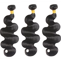 Body Wave Bundles Human Hair 16 18 20 Inch 10A Grade Human Hair Bundles Body Wave 3 Bundles 100 Unprocessed Brazilian Virgin Ha