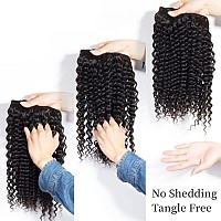 Closure With Bundles 16 18 20 2214 Closure Free Part Deep Wave 4 Bundles With 4X4 Lace Closure 100 Unprocessed Brazilian Vir